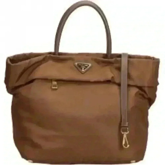 Prada Tessuto Front Pocket Medium Convertible Tote - Picture 1 of 12